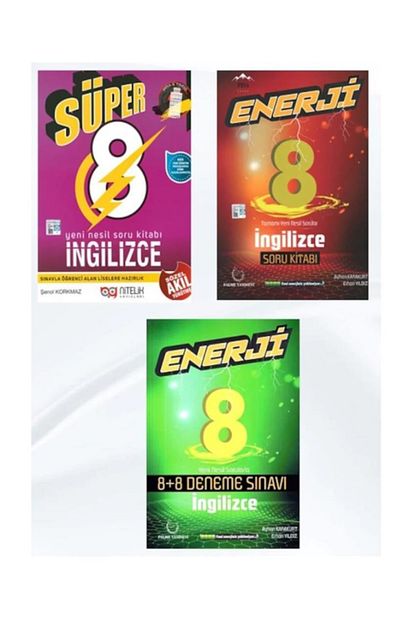 Palme Yayinevi Super Enerji 8 Sinif Ingilizce Soru Ve Deneme Seti Nitelik Palme Trendyol