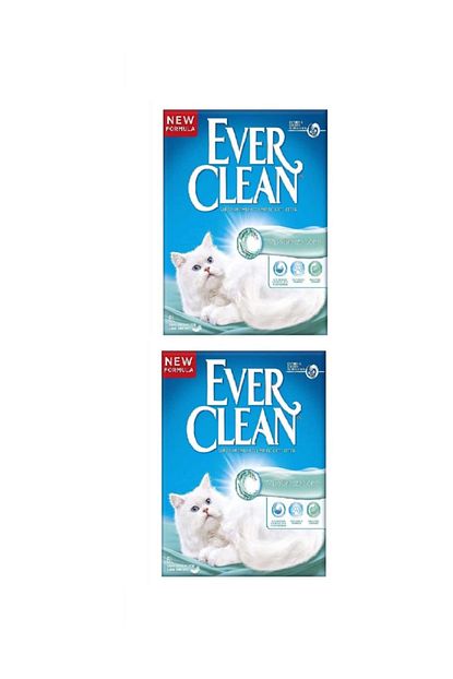 Ever Clean Aqua Breeze Okyanus Esintisi Kedi Kumu 6 Lt X 2 Adet Trendyol
