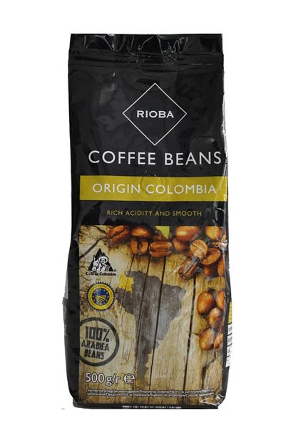 Rioba Coffee Beans 100 Arabica Origin Colombia Cekirdek Kahve Kolombiya 500 Gr Trendyol