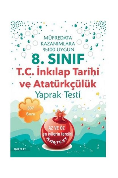 Nartest Yayinlari 8 Sinif Inkilap Tarihi Yaprak Test Trendyol