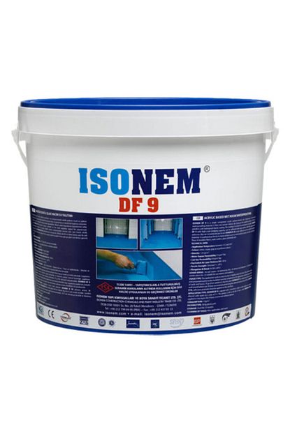Isonem Boya Yalitim Teknolojileri Isonem Df9 Akrilik Esasli Seramik Alti Su Yalitimi 5 Kg Trendyol