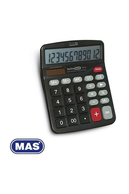 Mas Ofis Tipi Hesap Makinesi 12 Hane 6916 Trendyol