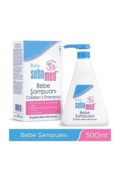 sebamed baby ph 5 5 bebek sampuani 500 ml fiyati yorumlari trendyol