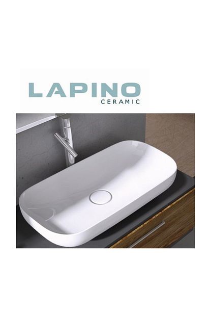 Lapino Lapino Premium 90 Cm Tezgah Ustu Lavabo Beyaz Trendyol