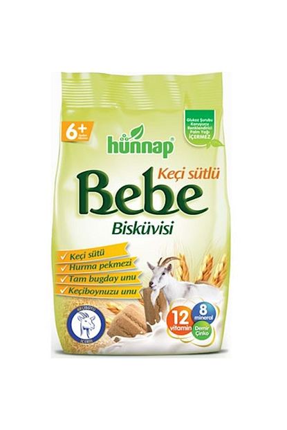 Hunnap Bebe Biskuvisi Keci Sutlu 400gr 4 Lu Set Trendyol