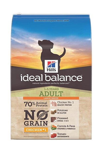 Hill S Hills Ideal Balance Tahilsiz Tavuklu Yetiskin Kopek Mamasi 12 Kg Trendyol