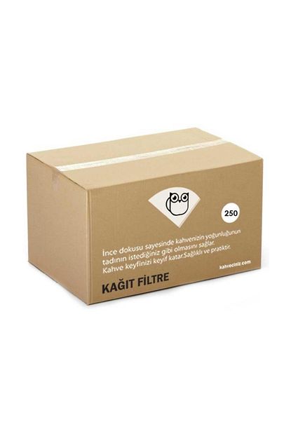 Kahveciniz 250 90 Basket Filtre Kagidi 250 Li Trendyol