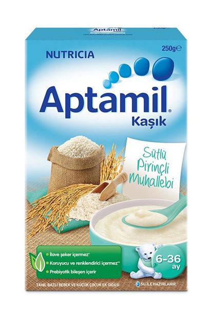 Aptamil Sutlu Pirincli Muhallebi Kasik Mamasi 250 Gr Trendyol