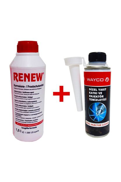 Wayco Renew Kirmizi Antifriz 1 5 Litre 40 C 2019 Uretim Dizel Katki Hediyeli Trendyol