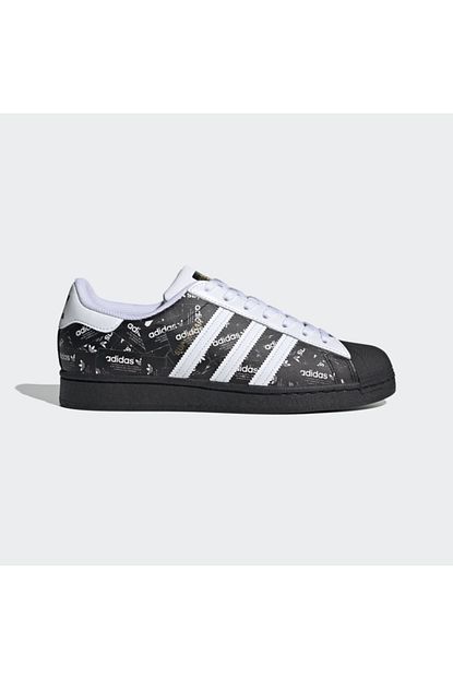 Adidas Erkek Siyah Superstar Gunluk Spor Ayakkabi Trendyol