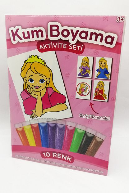 Kumbo Kum Boyama Hayalperest Prenses Kum Boyama Aktivite Seti Trendyol