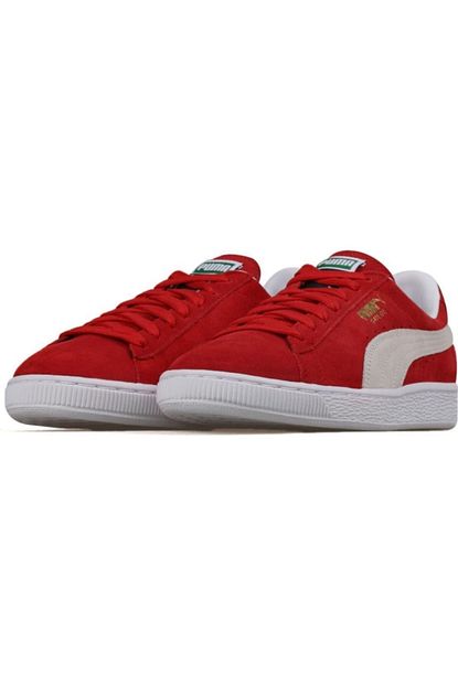 Puma Erkek Kirmizi Suede Casual Gunluk Spor Ayakkabisi Trendyol