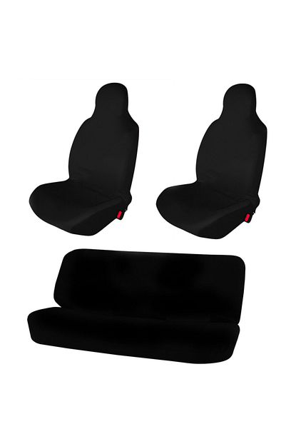 1araba1ev Mitsubishi L300 Arac Servis Atlet Kilif Penye Takim Siyah Trendyol