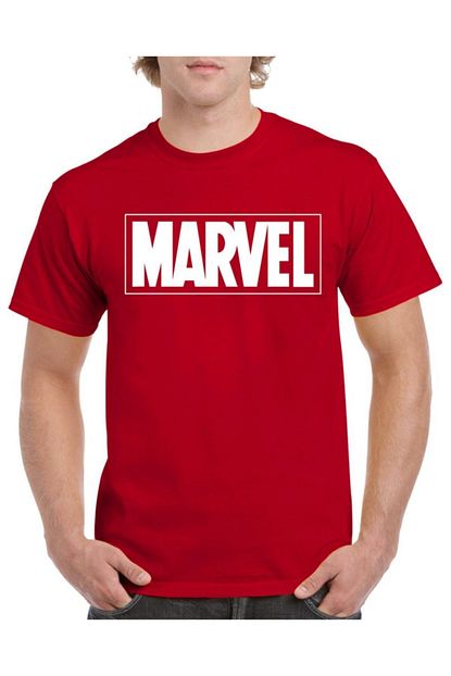 Kostebek Marvel Kirmizi Tisort Trendyol
