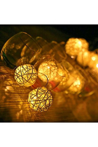 Tiktak Sepette Rattan Top Led Buyuk Boy Trendyol