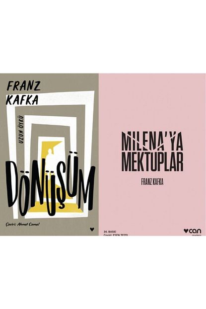 Can Yayinlari Donusum Ciltli Milena Ya Mektuplar 2 Kitap Set Trendyol