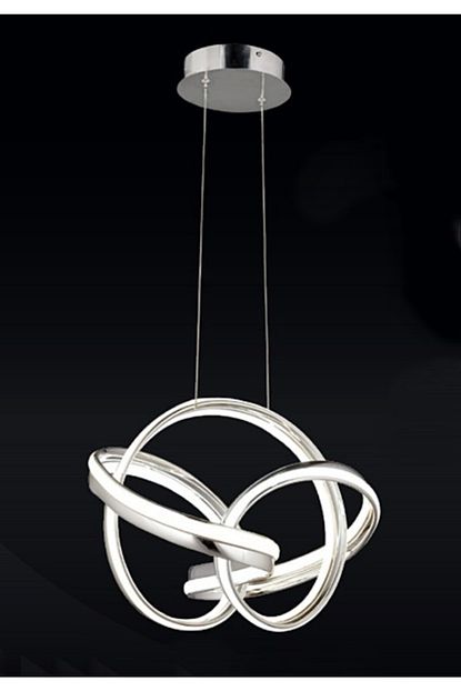 Burenze Modern Tekli Sarkit Power Led Avize Concept Urun Krom Cift Renk Trendyol