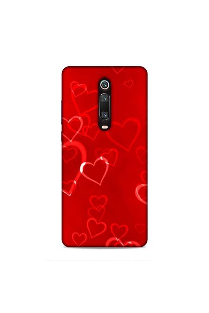 Pickcase Xiaomi Mi 9t Pro Kilif Desenli Arka Kapak Kirmizi Kalpler Trendyol