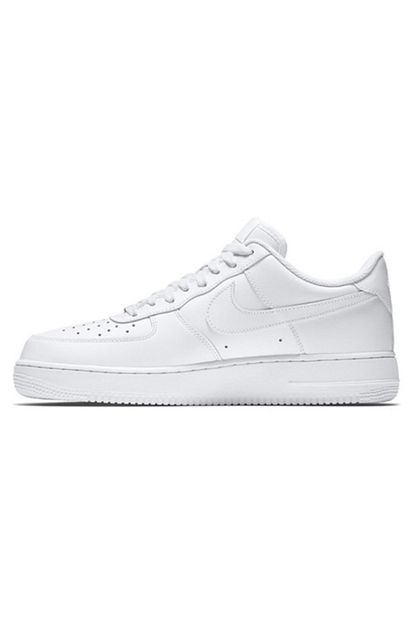 Nike Erkek Beyaz Air Force 1 07 Spor Ayakkabi Trendyol