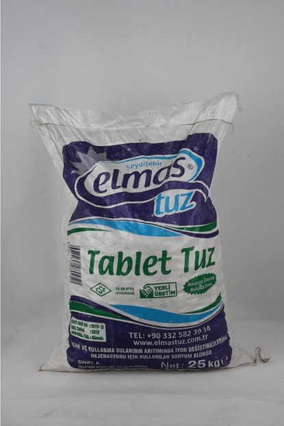su aritma beyaz tablet tuz sodyum klorur aritma tuz 25 kg
