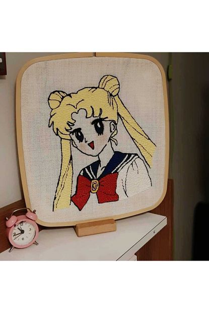 punch nakis kasnak tablo cizgi film ay savascisi usagi tsukino