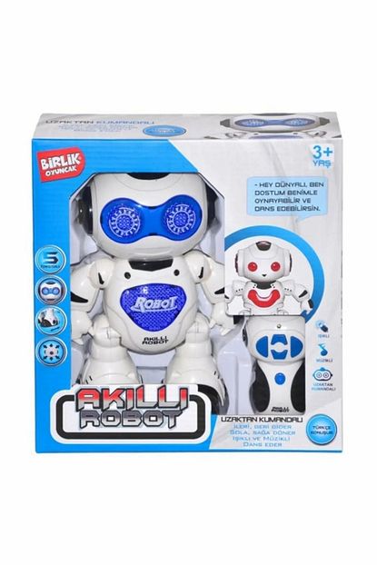 Birlik Oyuncak Uzaktan Kumandali Isikli Muzikli Akilli Robot 781653 Trendyol