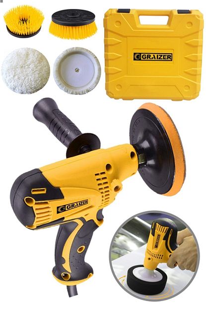graizer alman 3000 watt 6 kademe devir ayarli polisaj pasta cila zimpara koltuk hali yikama makinesi fiyati yorumlari trendyol