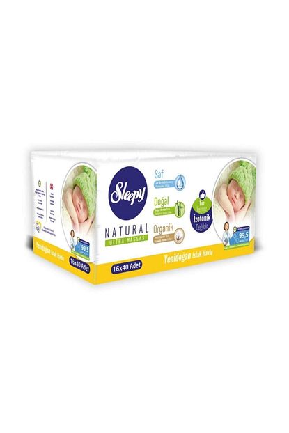 sleepy natural yenidogan islak pamuklu havlu 16x40 640 yaprak fiyati yorumlari trendyol