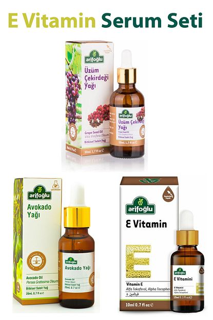 arifoglu e vitamin serum seti e