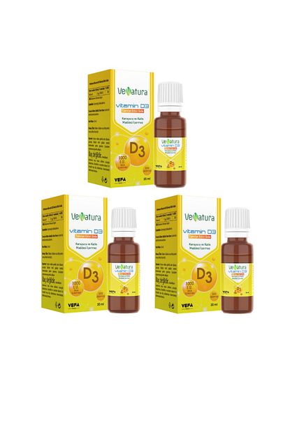 Venatura D3 Vitamini 1000 Iu 20 Ml Damla X3 Adet Trendyol