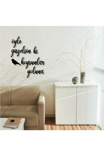 Nevimdf Oyle Guzelsin Ki Kus Koysunlar Yoluna 50x70 Cm Trendyol