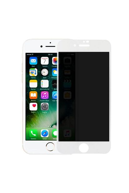 epro iphone 7 beyaz gizlilik filtreli