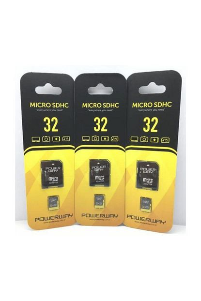 powerway 32gb micro sdhc sd card hafiza