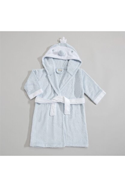 chakra unisex cocuk mavi pingu bornoz fiyati yorumlari trendyol