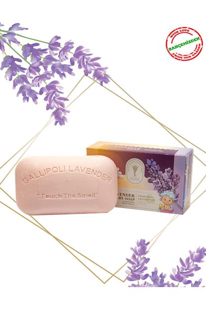 lavender bitkisel bebek sabunu 100 gr lavanta yagi rahatlatici bebek sabunu