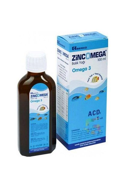 Zincomega Omega 3 Balik Yagi Surubu 100 Ml Fiyati Yorumlari Trendyol