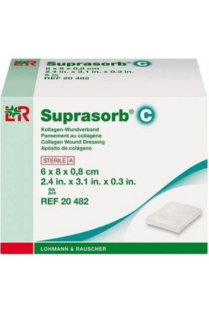 lohmann rauscher suprasorb c 4x6x0 8 kolajen yara ortusu yatak yaralari icin 1 adet fiyati yorumlari trendyol