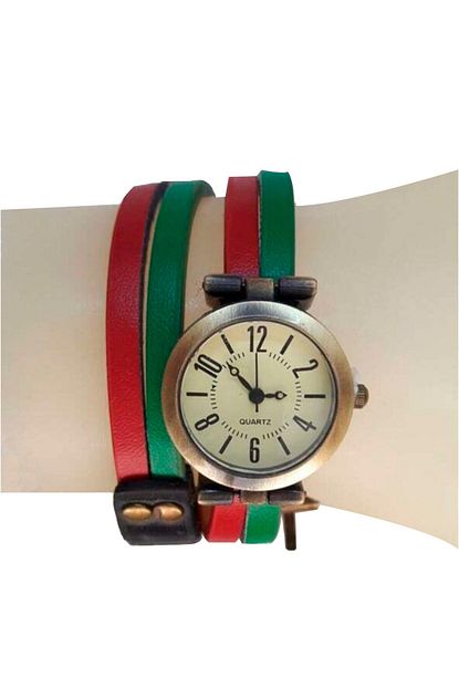 moda accessories deri dolama bileklik