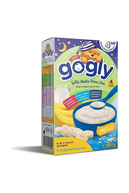 gogly pirinc unu sutlu muzlu gece 200 gr fiyati yorumlari trendyol