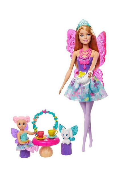 barbie dreamtopia prenses bebek ve