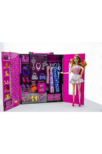 beauty oyuncak barbie bebekli gardrop fiyati yorumlari trendyol