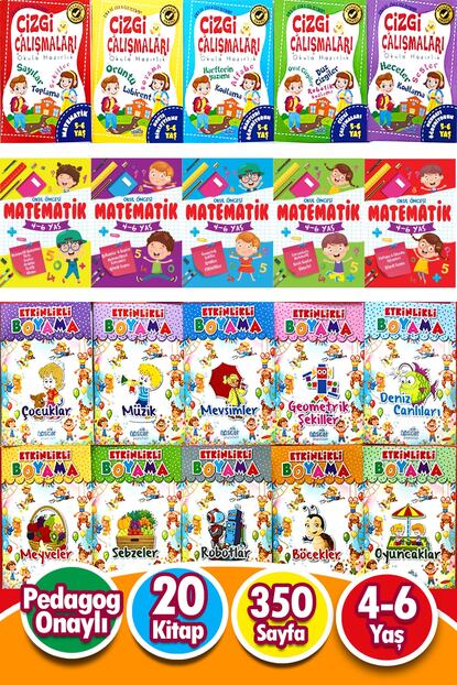 okul oncesi kitap boyama sayfalari