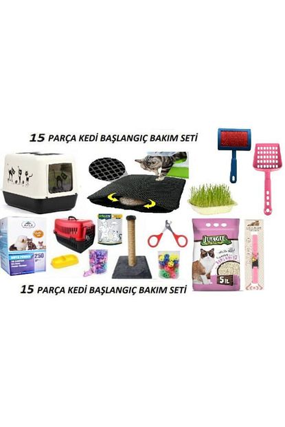 petline kedi bakim baslangic seti 15 parca fiyati yorumlari trendyol
