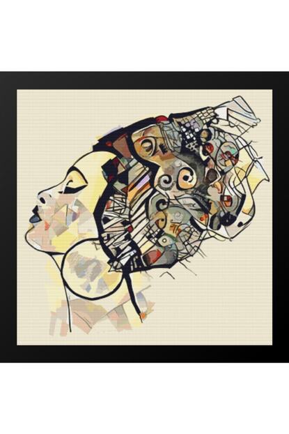 Movas Sanat Sapkali Guzel Afrikali Kadin Elmas Mozaik Tablo Mozaik Puzzle 50x50cm E2020009 Fiyati Yorumlari Trendyol