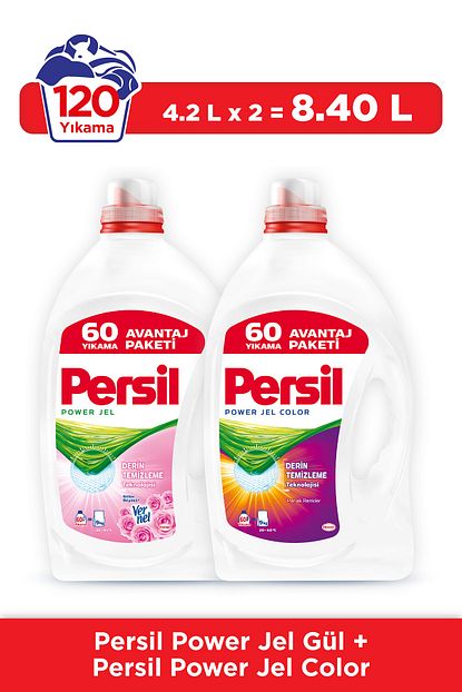 Persil Jel Sivi Camasir Deterjani Gulun Buyusu Color 60 Yikama Mix 2 Li Trendyol