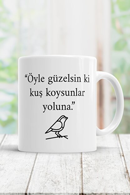 Mykupa Oyle Guzelsin Ki Kus Koysunlar Yoluna Kupa Bardak Fiyati Yorumlari Trendyol