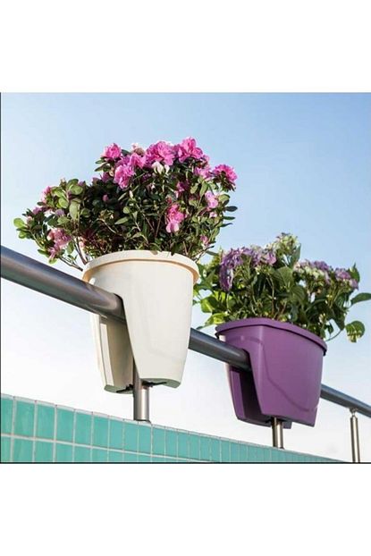serinova zumrut 58 cm buyuk saksi kupeste balkon saksisi