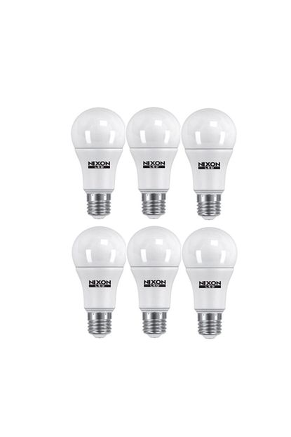nixonled nixon led ampul 10 w 3000 k 850 lm sari isik e 27 6 li fiyati yorumlari trendyol