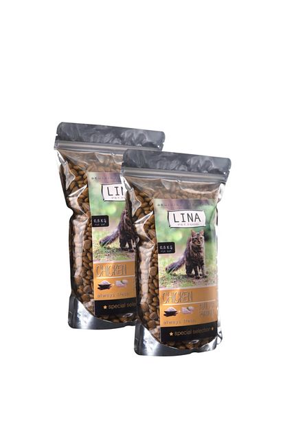Lina Tavuklu Kedi Mamasi 1 Kg 415 Gr Konserve Mama Hediyeli Trendyol
