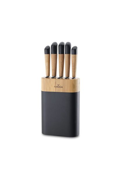 karaca maple black 6 parca bicak seti fiyati yorumlari trendyol